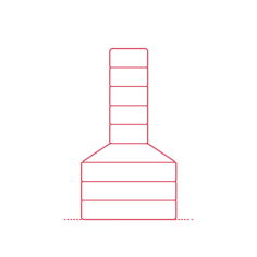 Objects Decorative Vases Wonk Vase Shape 4 Stencil Svg Design File, Free Vectors File